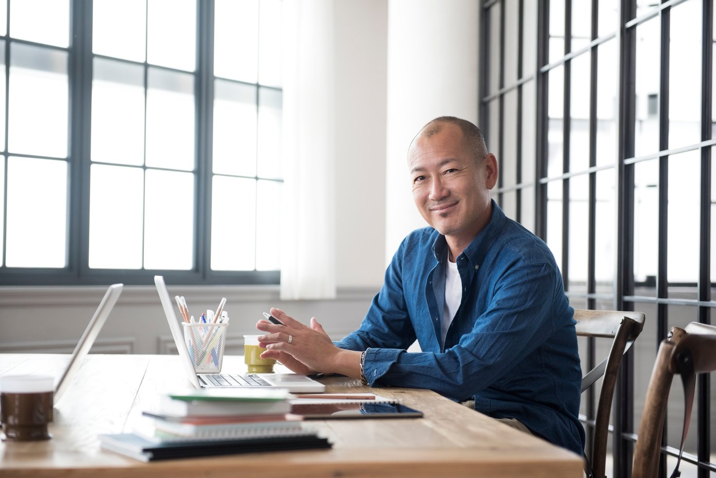 Japanese man portrait